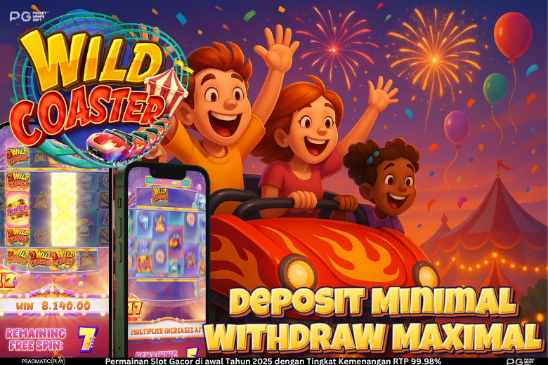 Wild Coaster Slot: Serunya Putaran Ekstrem dari PG SOFT