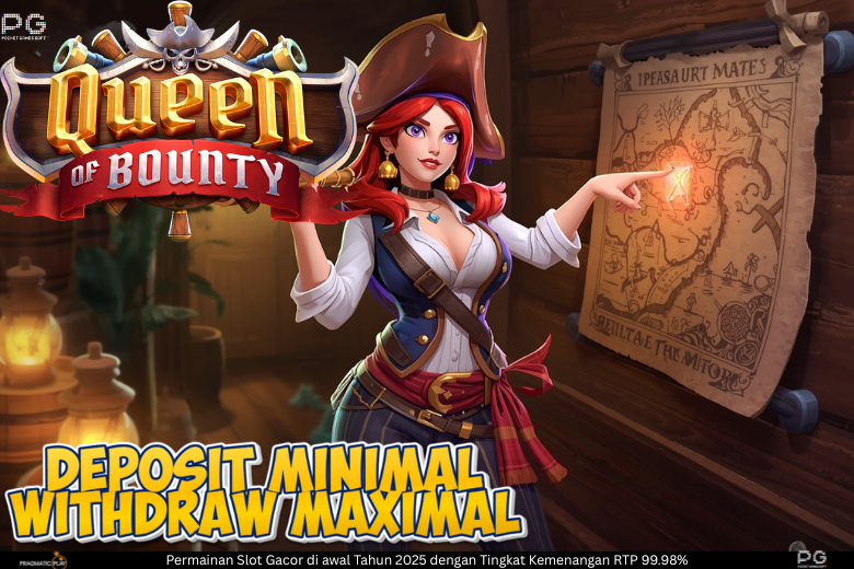 Queen of Bounty: Slot Online Bajak Laut yang Penuh Harta Karun